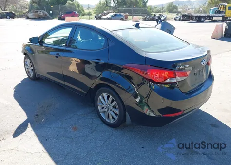 2016 Hyundai Elantra Se z USA, uszkodzony, nr VIN 5NPDH4AEXGH662838